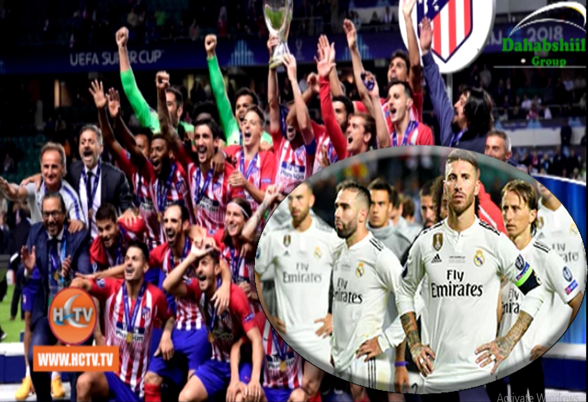 Atletico Madrid Oo Xalay Ku Guuleysatay Koobka Super Cup