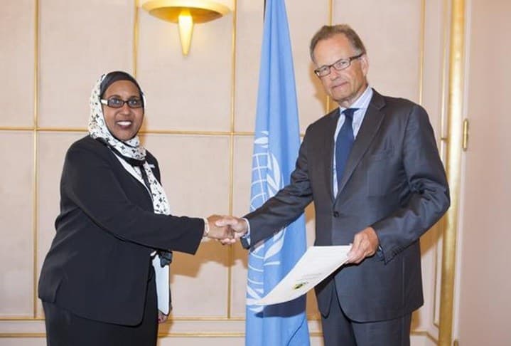 Safiirka Somalia Ee Ka Aamustay Cod QM U Qaadaysay Buuraha Golan-Heights Oo La Badalay