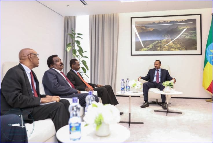 Raysal Wasaaraha Ethiopia Oo Qaabilay Wefti Ka Socda Milatariga Sudan