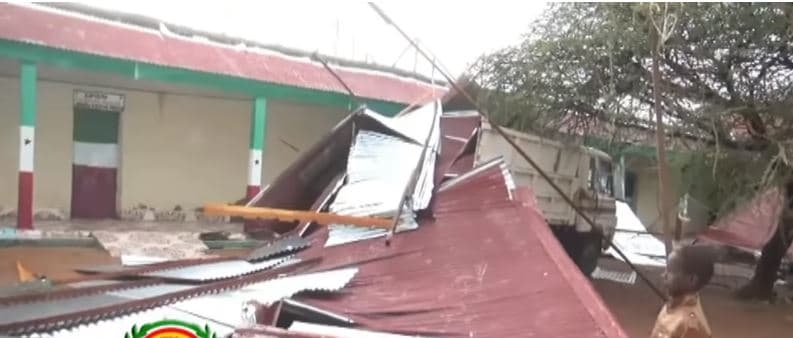 CAYNABA: Laba Qof Oo Ku Dhaawacmay Roob Dabaylo Watay Iyo Xarumo Dawladeed Oo Dumay