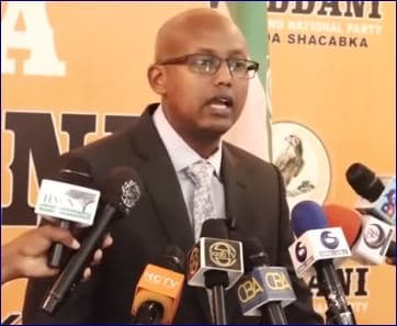 “Arinta Xukunka Dedega Ah; Somaliland Waxay Sumad Ugu Leedahay Dhaqankii Siyaad Barre” Xoghayaha Waddani