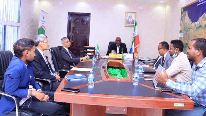 Wakiilka Taiwan U Fadhiya Somaliland Oo Kulan La Yeeshay Wasiirka Waxbarashada Iyo Sayniska