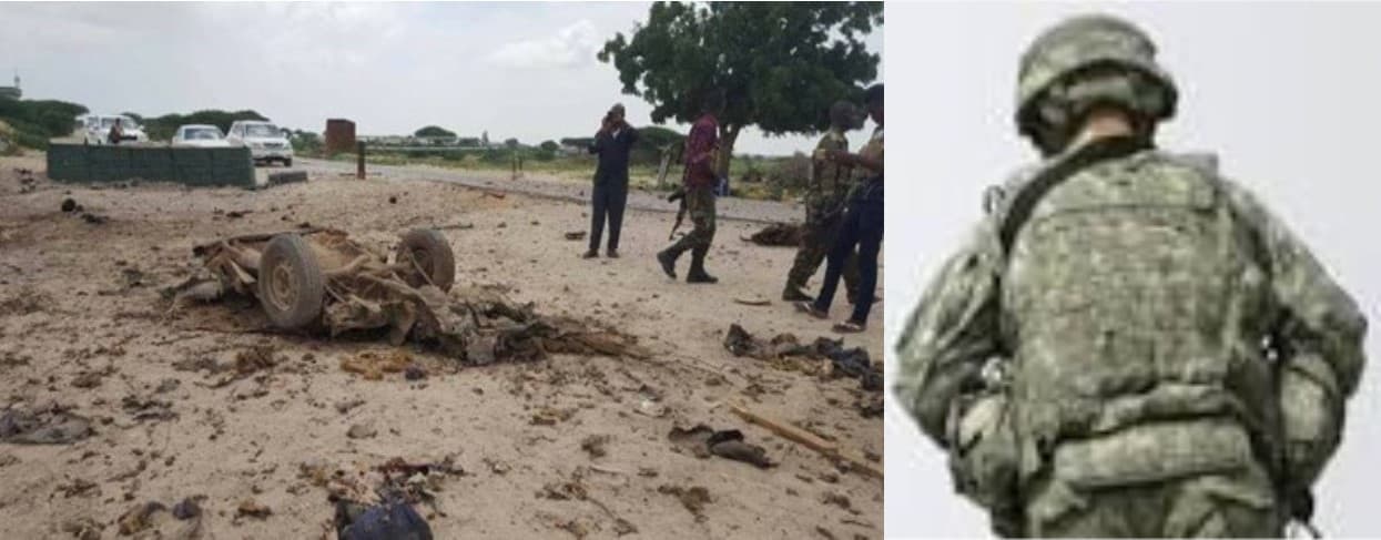 Kismaayo: Askari Maraykan Ah Oo Ku Dhaawacmay Qarax Al-Shabaab Ku Qaaday Xarun Milatari