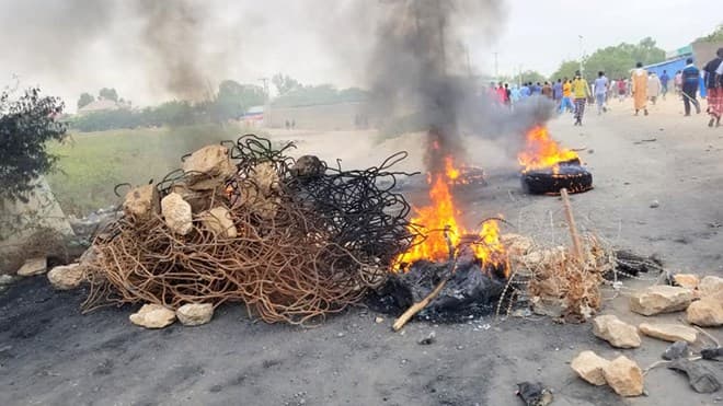 Banaanbax Balaadhan Oo Ka Dhacay Baledweyne