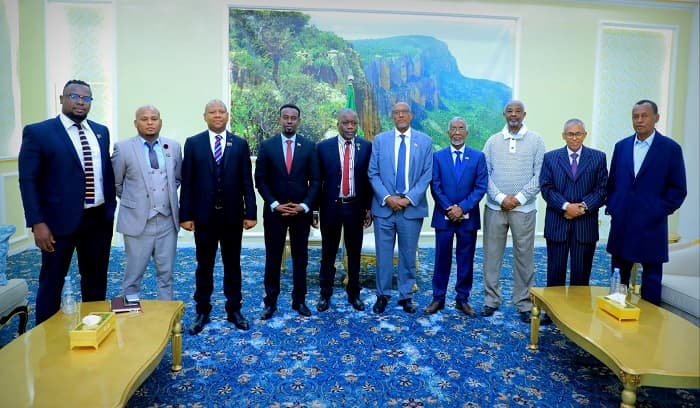 Madaxweyne Muuse Biixi Cabdi Oo Qaabilay Wefti Ka Socda Xisbiga ANC Ee Haya Talada Dalka Koonfur Afrika