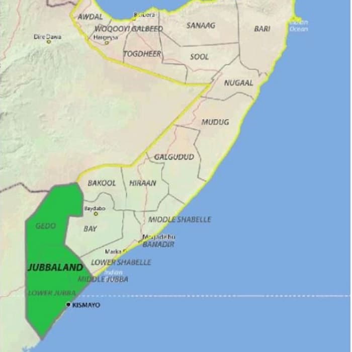 Sideebay Kenya Ugu Wayday Jubaland Heshiiskii Ingiriiska Iyo Talyaaniga:- By John Kamau