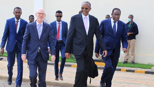 Ergayga Qaramada Midoobay ee Somalia Oo Gaadhay Magaalada Baydhabo