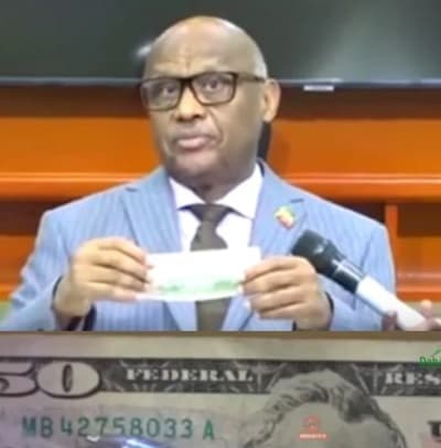 Gudoomiyaha Bangiga Dhexe Ee Somaliland Oo Sheegay Inay Hakiyeen Isticmaalka Noodhka $50