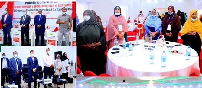 Madaxweyne Ku-Xigeenka Somaliland Oo Ka Qayb-Galay Shir-Weynaha Haweenka Ee Doorashooyinka