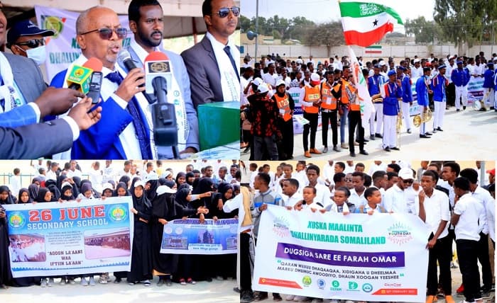 Madaxweyne ku-xigeenka Somaliland Oo Ka Qayb-galay Xuska Maalinta Dhalinyaradda Ee UFO
