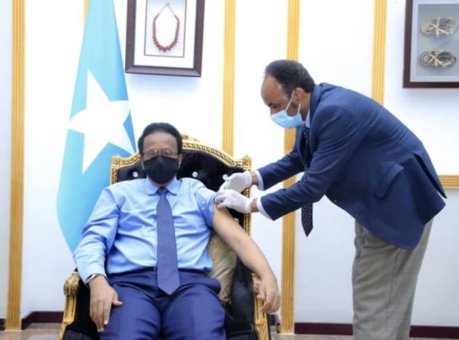 Madaxweyne Farmaajo Oo Laga Talaalay COVID19
