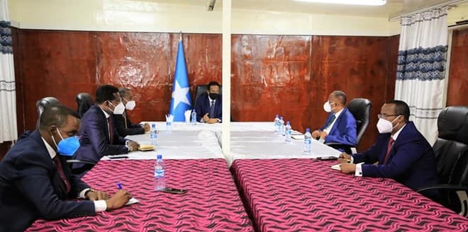Wajigii Koowaad Ee Shirka Dowladda Federalka Iyo Maamul Goboleedyada Somalia Oo Ka Dhacay Teendhada Afsiyooni
