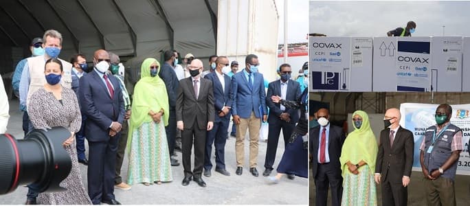 Tallaalkii Ugu Horeeyey Ee COVID19 Oo Maanta Soo Gaadhay Muqdisho