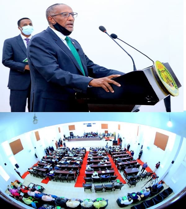 Madaxweynaha Somaliland Oo Khudbad Sanadeedka Dastuuriga Ah Ka Hor Jeediyey Labada Gole Baarlamaan