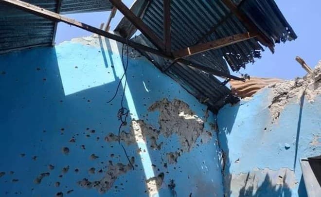 Madaafíic Lagu Weeraray Villa Somalia Oo Khasaare Dhimasho Iyo Dhaawac Ka Dhashay