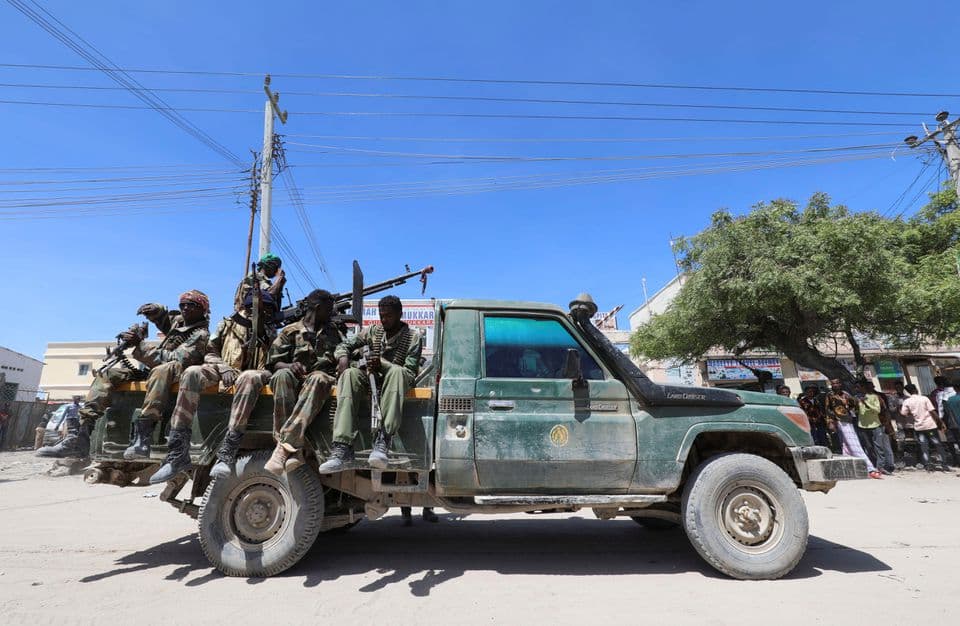 Somali ex-leader says soldiers attacked his home, blames president
