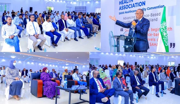 Madaxweynaha Somaliland Oo Ka Qaybgalay Munaasibad Loo Qabtay Ururka Xeeldheerayaasha Caafimaadka Ee SAHA