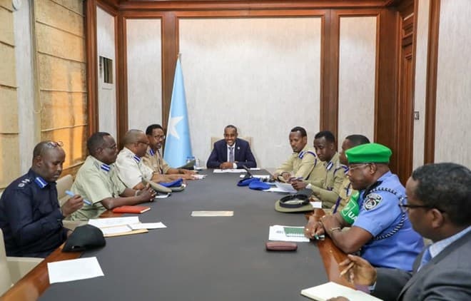 Raysal Wasaaraha Soomaaliya Oo La Kulmay Guddida Amniga Doorashooyinka