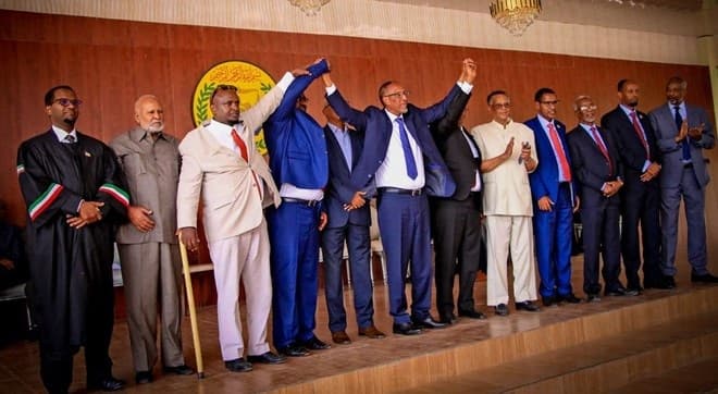 Madaxweyne Muuse Biixi Cabdi Oo Qaabilay Xubanaha Loo Doortay Shirguddoonka Golaha Wakiilada Somaliland