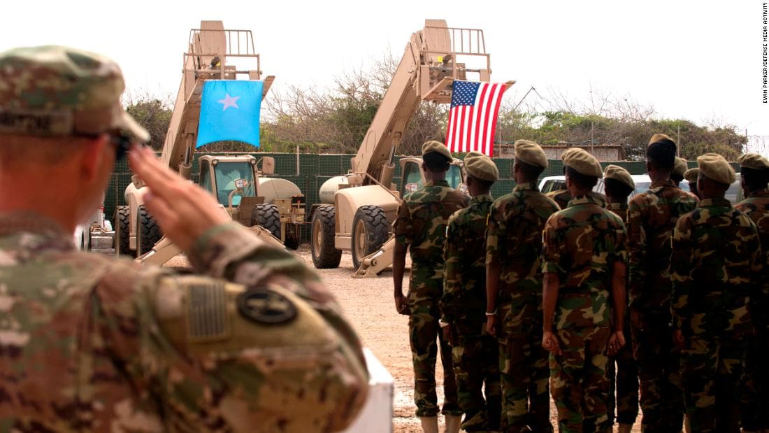 Trump Oo Balaadhiyey Hawlgalka Maraykanka Ee Somalia