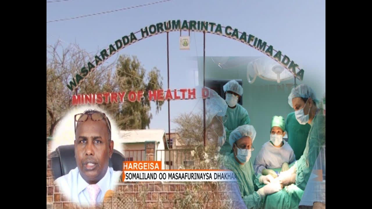 Somaliland oo Masaafurinaysa Dhakhaatiir Tirobadan oo Ajaanib ah.