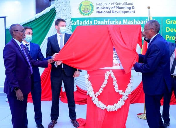 Madaxweyne Muuse Biixi Oo Daah-furay Wejiga Labaad Ee Mashaariicda Sanduuqa Horumarinta Somaliland Ee SDF