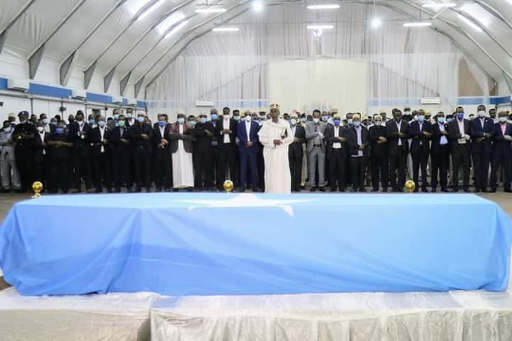 Madaxweynaha Soomaaliya Oo Maanta Muqdisho Kaga Qayb Galay Aaska Marxuum Cali Khaliif Galaydh