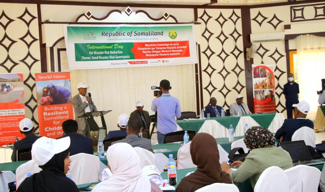 Madaxweyne Ku Xigeenka Somaliland Oo Ka Qaybgalay Xuska Maalinta Caalamiga Ah Ee La’ Tacaalidda Iyo Yaraynta Khatarta Aafadda