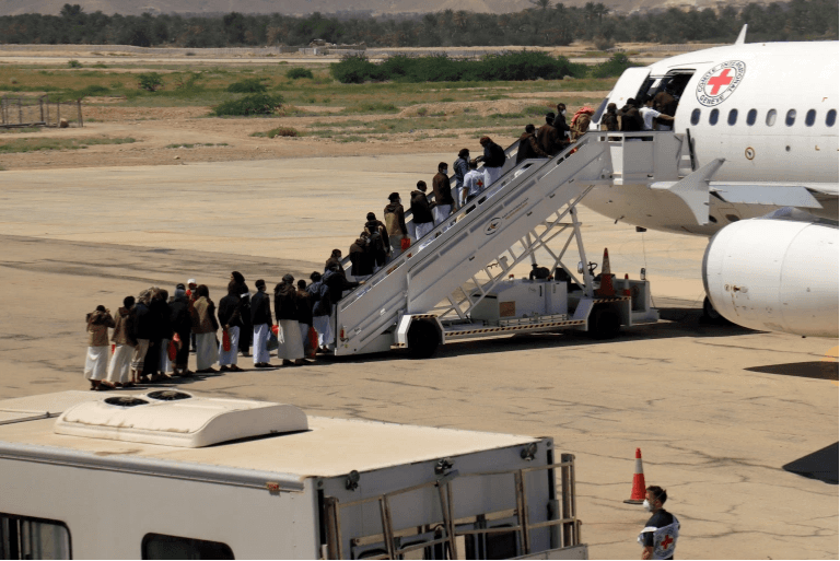 Maxaabiistii Ugu Badnayd Oo Ay Is-dhaafsadeen Xulafada Sucuudiga Iyo Xuutiyiinta Ku Dagaalamaya Yemen