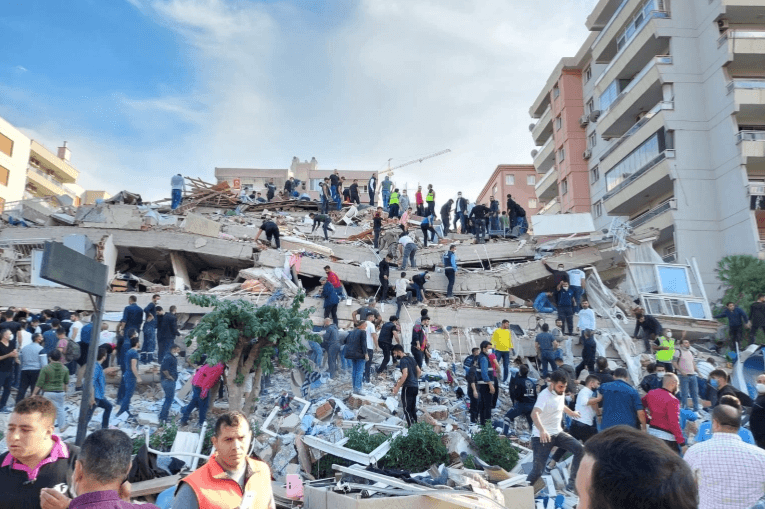 Dhul-Gariir Cabirkiisu Yahay 7.0 magnitude Oo Gilgilay Galbeedka Turkiga, Greece