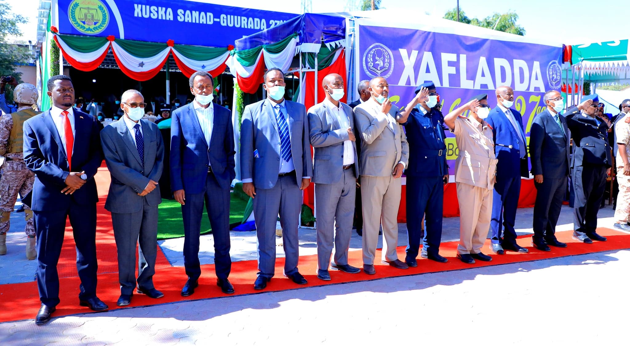 Madaxweynaha Somaliland Oo Ka Qayb-galay Sannad-guurada 27-aad Ee Aas-aaska Ciidanka Booliska