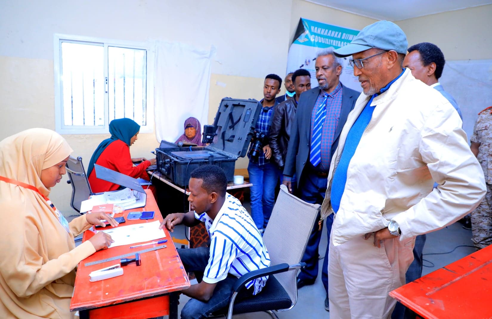 Madaxweynaha Somaliland Oo Kormeeray Goobaha Ay Diiwaangelintu Ka Socoto Ee Gudaha Caasimadda