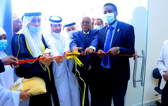 Madaxweyne Ku-Xigeenka Somaliland Oo Xadhiga Ka Jaray Cusbitaal Casriya Oo Imaaraadka Carabtu Dhisay