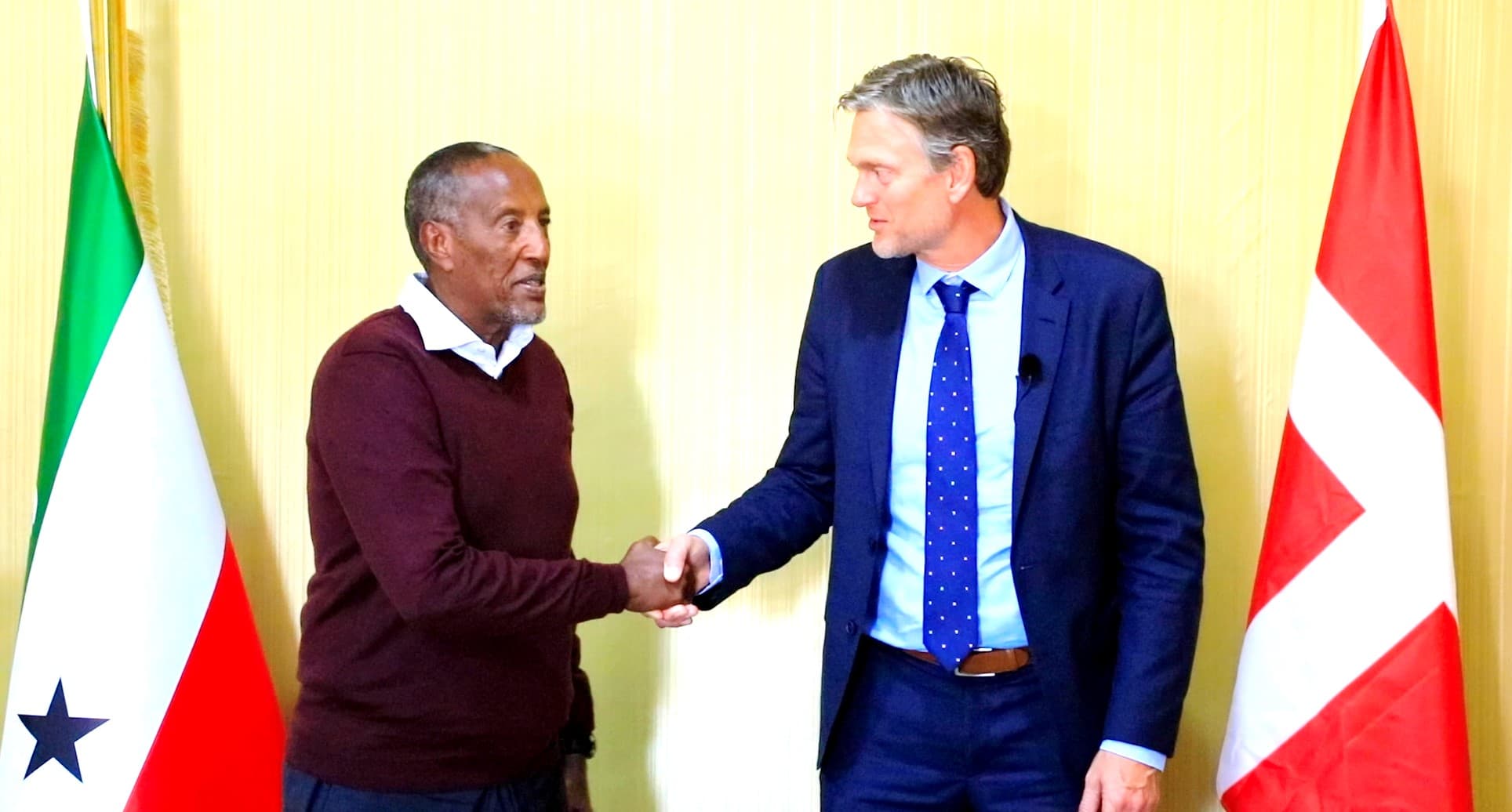 Madaxweynaha Somaliland Oo Qaabilay Safiirka Dalka Denmark Amb. Ole Thonke