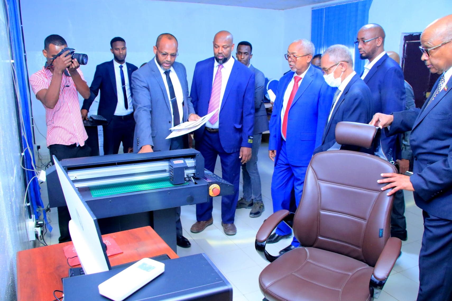 Madaxweyne ku-xigeenka Somaliland Oo Xadhigga Ka Jaray Dhisme Iyo Qalab Cusub Oo Lagu Soo Kordhiyay Mad-bacadda Qaranka
