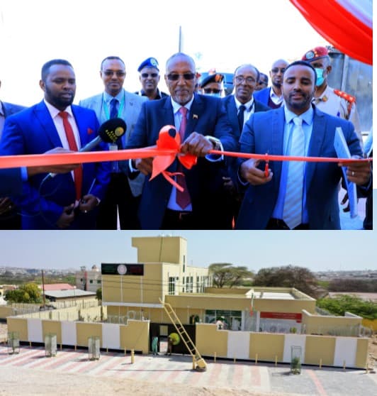Madaxweyne Biixi Oo Xadhigga Ka Jaray Dhisme Cusub Oo Loo Bineeyey Hay’adda Dhawrista Tayada Qaranka