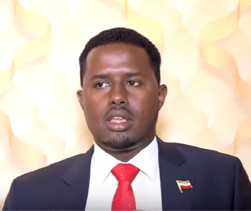 Afhayeenka Madaxwaynaha Somaliland Oo Is-casilay.