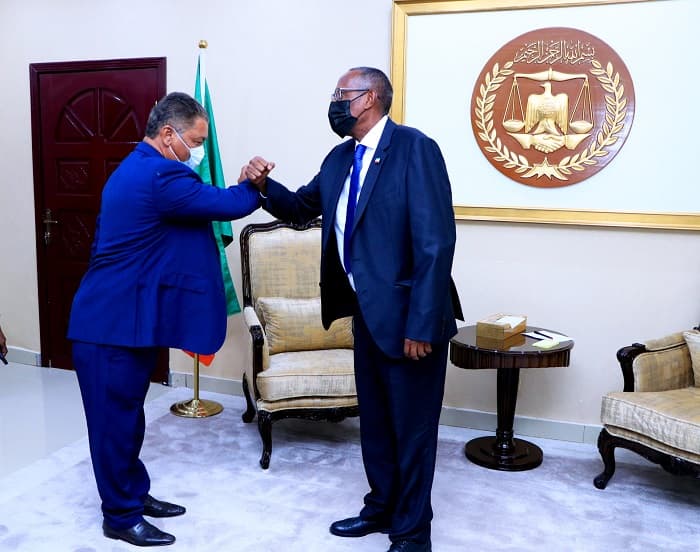 Madaxweynaha Somaliland Oo Qaabilay Wefti Uu Hoggaaminayo Wasiirka Caddaaladda Ee Dalka Zambia