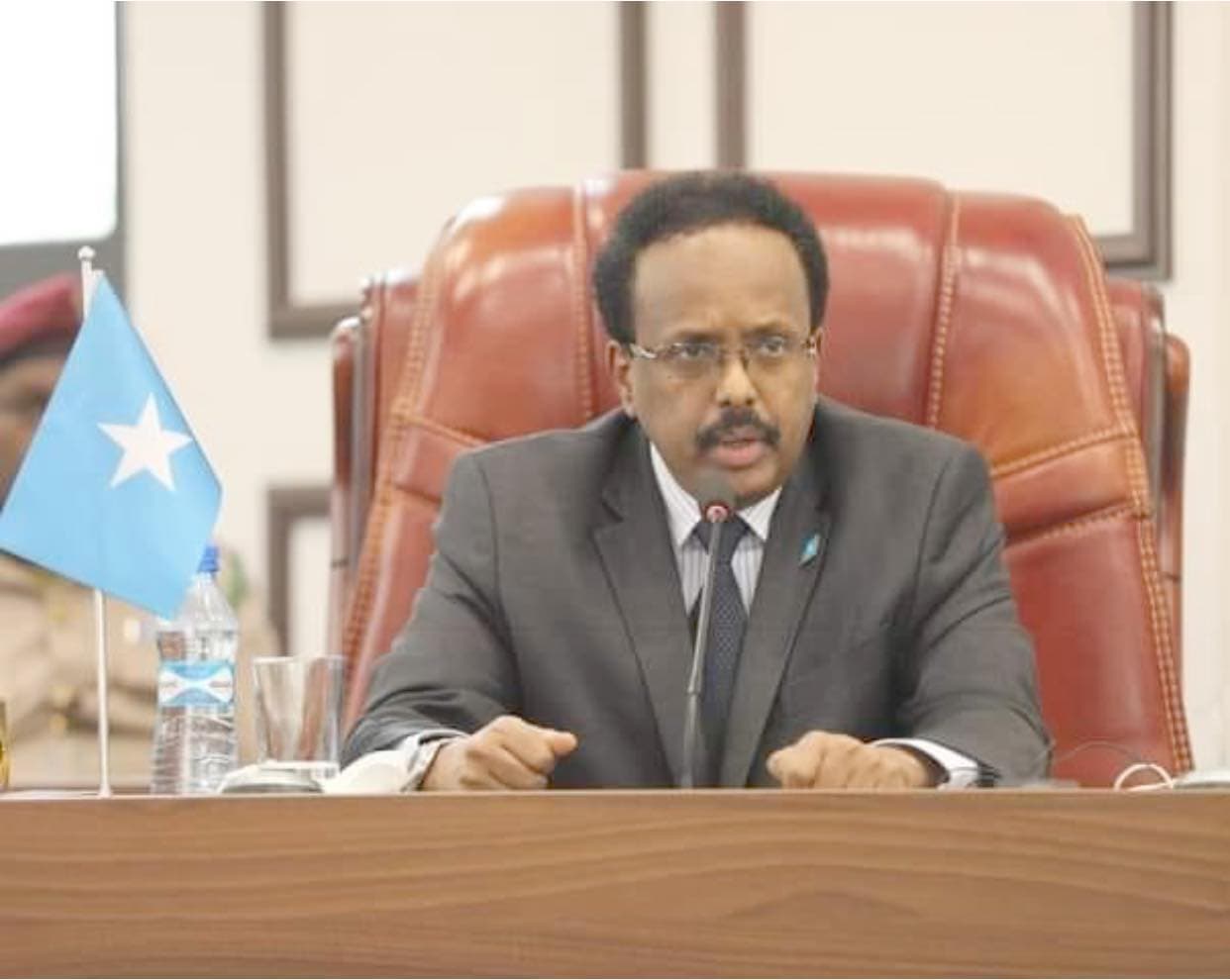 Madaxweyne Farmaajo Oo Khudbadd Ka Horjeediyay Baarlamaanka Somalia Kadib Markii Laga Diiday Mudo Kordhin Loo Sameeyey