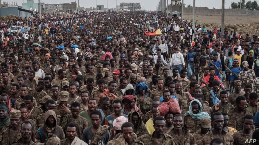 Ethiopia’s Tigray forces say they released 1,000 captured soldiers