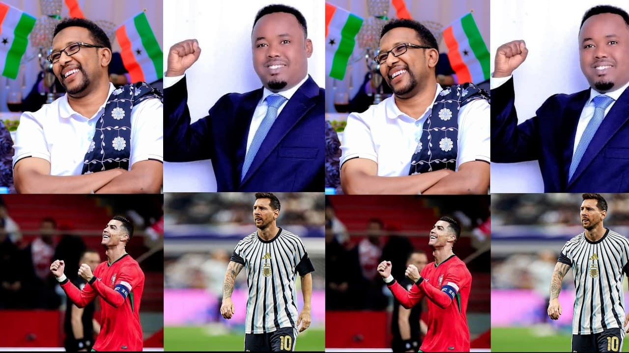 Daawo Masuuliyiinta ugu sareeya Somaliland oo isku khilaafay GOATKA kubada cagta aduunka Messi iyo Ronaldo